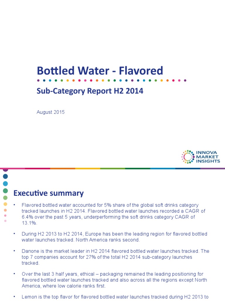 Bottled Water - Flavored-2014 | PDF | Drink | Soft Drink