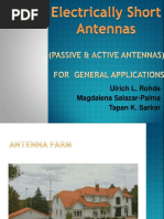 Electrically Short Antennas