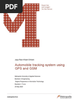 Automobile Tracking System Using Gps and GSM: Jaya Ram Khatri Chhetri