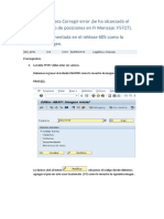 Manual ABAP para Corregir error máximo posiciones FI Mensaje F5727