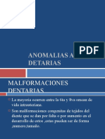 ANOMALIAS ATIPICAS DENTARIAS