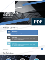 Professional Business: Powerpoint Template