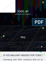 TOEFL iBT SESSION 2 VOCABULARY