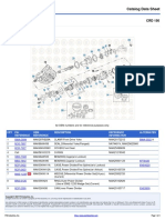 Drive Train: Catalog Data Sheet