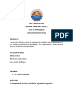 Inteligencias Multiples-Vida Universitaria