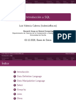 Introducción A SQL