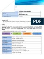 Formato: Actividad Integradora: Instrucciones