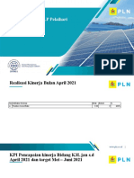Evaluasi Kinerja ULP Pelaihari Bidang K3L Bulan April 2021