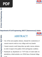 CC Road Construction Process Guide | PDF | Concrete | Road
