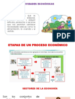 Actividades Económicas y Sectores de La Economía Tercero