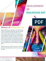 Development of Malaysian Art