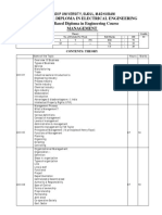 Iv Semester Diploma in Electrical Engineering Skill Based Diploma in Engineering Course Management