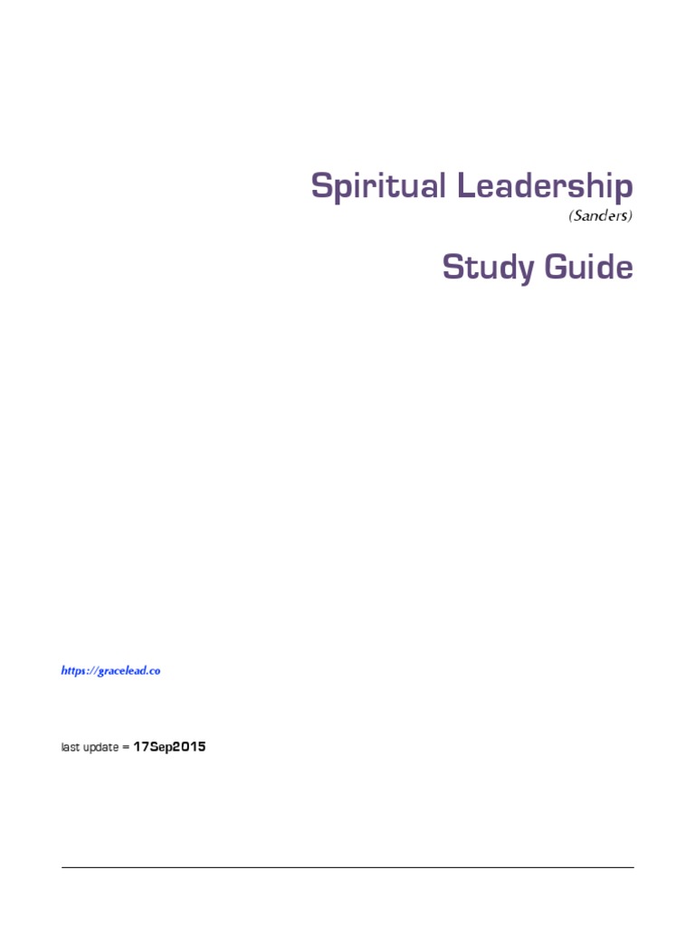 SPIRITUAL FITNESS LEADERS GUIDE visual data 8