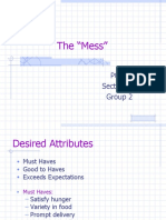 The "Mess": PGP - 1 Section C Group 2