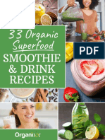33 Organic Superfood Smoothie and Drink Recipes