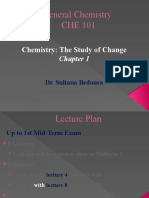 General Chemistry CHE 101: Chemistry: The Study of Change