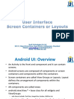 Android Views and Layout