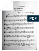 Glazunov Quartet - Alto