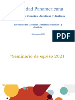 PRESENTACIÓN FINAL SEMINARIO DE EGRESO 2021 2