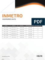 Inmetro Dos Inversores-Helte 06-10-2020