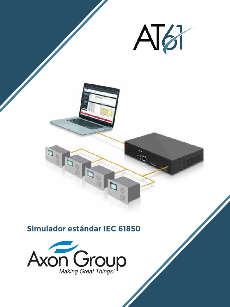 Simulador IEC 61850: Herramientas AT61 | PDF | Servidor (Computación ...