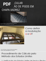 Cálculo de Chapa Xadrez