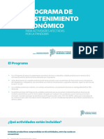 ANR - Programa de Sostenimiento Económico F