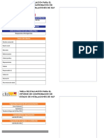 Tabla de Evaluacion para El Informe de Comprobacion de Estado de Instalaciones de GLP PDF Editable