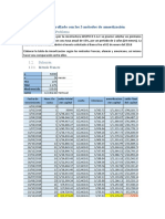 Ejercicio Nº1 y 2 Desarrollado Con Los 3 Métodos de Amortización