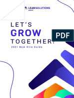 Let'S: 2021 New Hire Guide