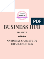 Business Hub: National Case Study Challenge 2021