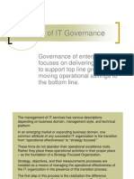 Principles of IT Governance