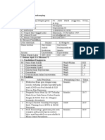 Template Biodata Dosen Pendamping PKM K