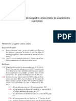 Actividad 5. Número de Avogadro y Masa Molar