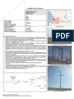 Central Eólica Talara: Denominación Central Eólica Talara Empresa Concesionaria Energia Eolica S.A. Tecnología Ubicación