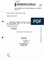 Defensoria Pública: Processo Número