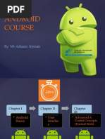 Android Course: By: MR Adnane Ayman