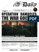 Operation Damocles: Operation Damocles: The War Goes On!