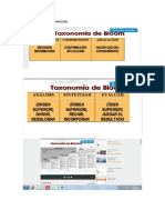 Taxanomia de Bloom y Marzano