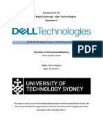 Project Report (Group) - Dell Technologies Scenario 2: Assessment 2A