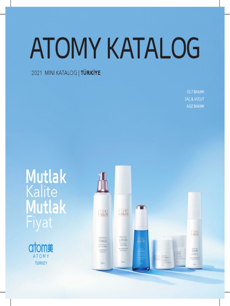 Atomy Turkey 2021 Katalog Kare | PDF