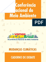 Caderno-Debate-mudancas-climaticas Ministerio Do Meio Ambiente