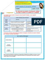 DIA 5 Preparamos Nuestra Propuesta de Participación Ciudadana