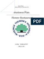Flower Business Plan