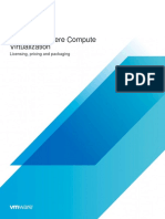 Vmware Vsphere Compute Virtualization: Licensing, Pricing and Packaging
