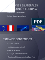 29) SEMANA 9   PW PT   RELACIONES BILATERALES PERU-UE