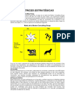 Matrices Estrategicas de MKT