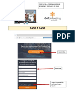 Crear Cuenta en Sala - Gotomeeting