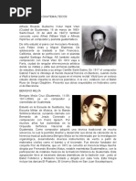 10 Compositores Guatemaltecos