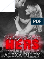 Taking What's Hers - (Forced Submission #3) - Alexa Riley - SCB